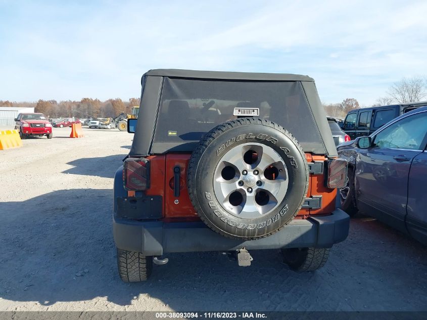 2014 Jeep Wrangler Sport VIN: 1C4AJWAG0EL271338 Lot: 38093094