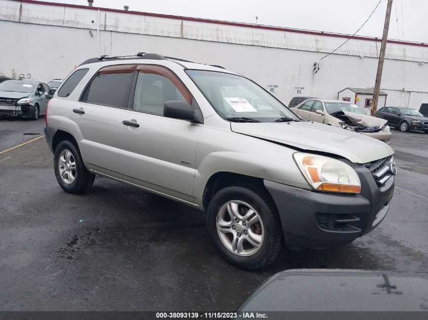 2006 Kia Sportage Ex V6/Lx V6 VIN: KNDJE723367194335 Lot: 38093139