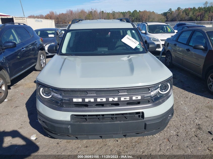 2022 Ford Bronco Sport Big Bend VIN: 3FMCR9B65NRD76902 Lot: 38093155