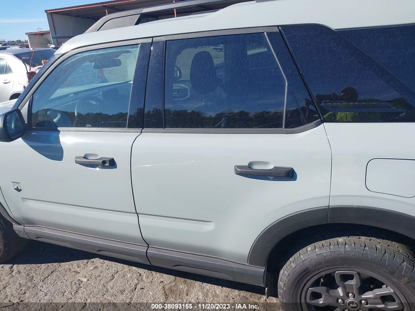 2022 Ford Bronco Sport Big Bend VIN: 3FMCR9B65NRD76902 Lot: 38093155