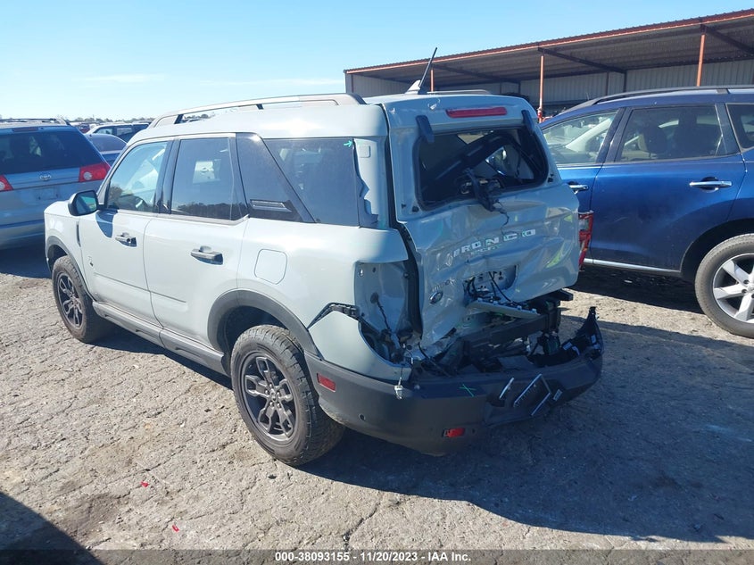 2022 Ford Bronco Sport Big Bend VIN: 3FMCR9B65NRD76902 Lot: 38093155