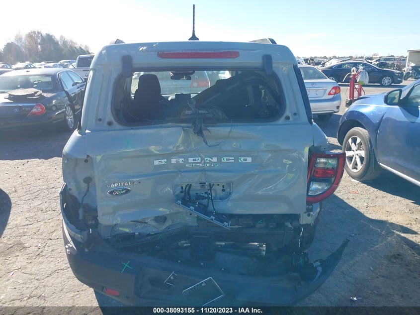 2022 Ford Bronco Sport Big Bend VIN: 3FMCR9B65NRD76902 Lot: 38093155