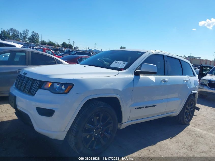 2018 Jeep Grand Cherokee Altitude 4X2 VIN: 1C4RJEAG5JC392499 Lot: 38093538