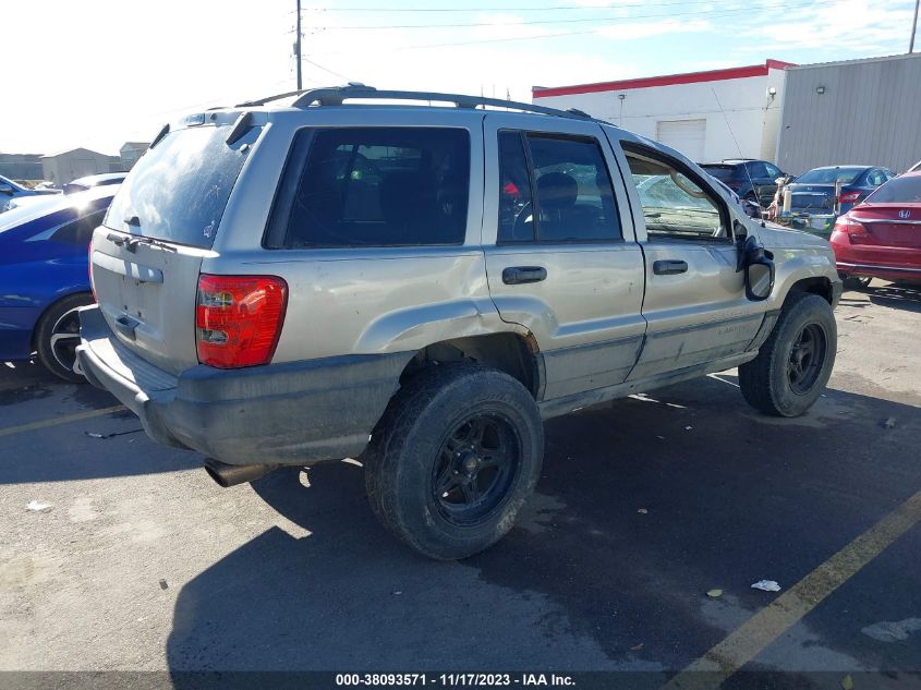 2003 Jeep Grand Cherokee Laredo VIN: 1J4GW48S83C612857 Lot: 38093571