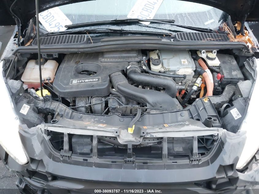 2017 Ford C-Max Hybrid Se VIN: 1FADP5AU7HL105663 Lot: 38093757