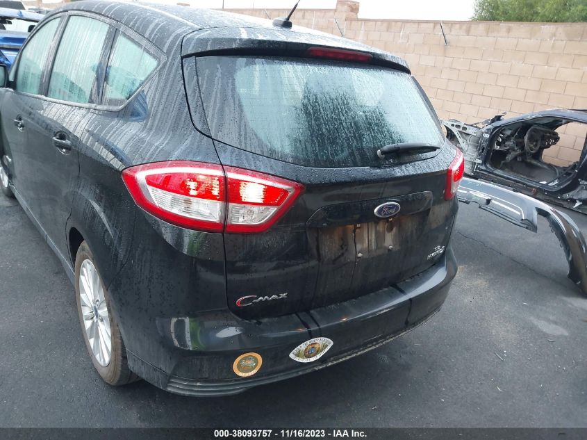 2017 Ford C-Max Hybrid Se VIN: 1FADP5AU7HL105663 Lot: 38093757