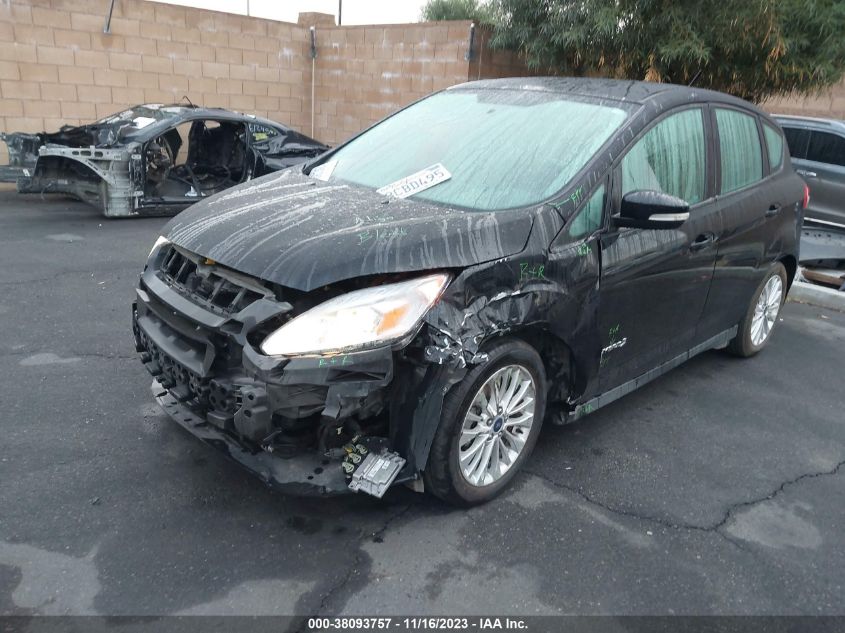 2017 Ford C-Max Hybrid Se VIN: 1FADP5AU7HL105663 Lot: 38093757