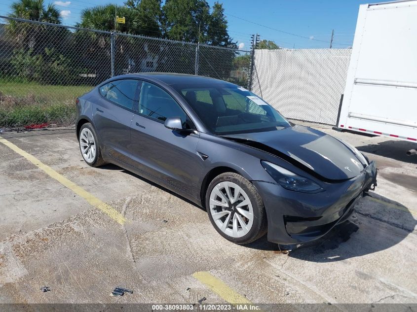 2023 Tesla Model 3 Rear-Wheel Drive VIN: 5YJ3E1EA0PF435439 Lot: 38093803