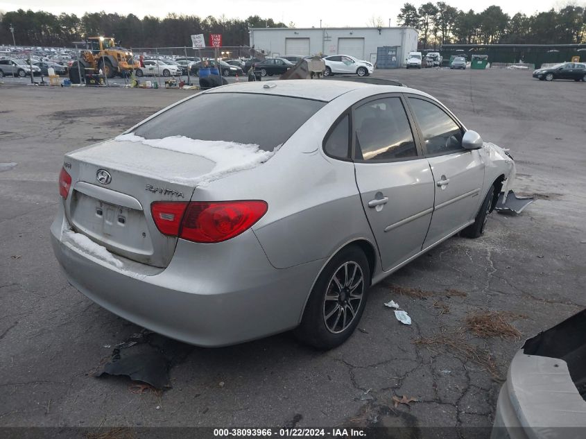 2008 Hyundai Elantra Gls/Se VIN: KMHDU46D88U529073 Lot: 38093966