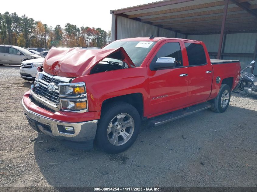 2014 Chevrolet Silverado 1500 2Lt VIN: 3GCPCREC9EG326105 Lot: 38094254