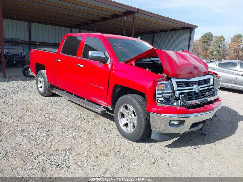 2014 Chevrolet Silverado 1500 2Lt VIN: 3GCPCREC9EG326105 Lot: 38094254