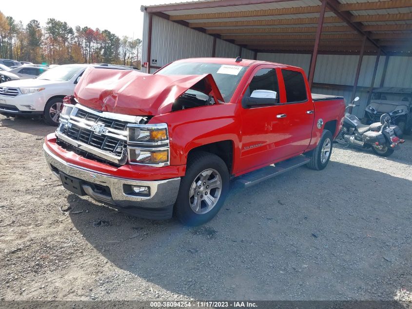 2014 Chevrolet Silverado 1500 2Lt VIN: 3GCPCREC9EG326105 Lot: 38094254