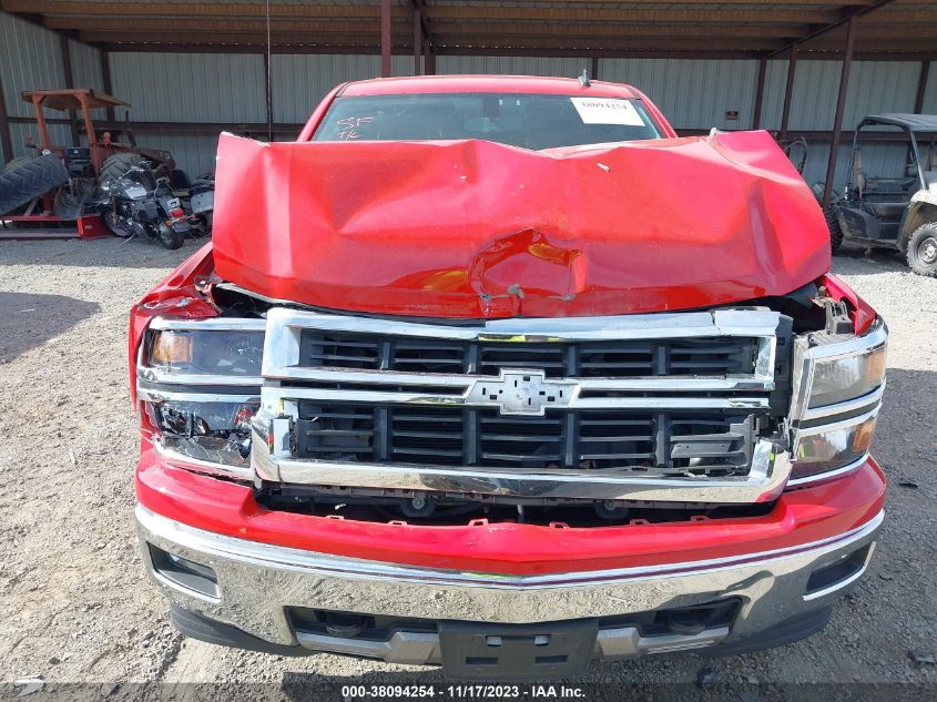 2014 Chevrolet Silverado 1500 2Lt VIN: 3GCPCREC9EG326105 Lot: 38094254