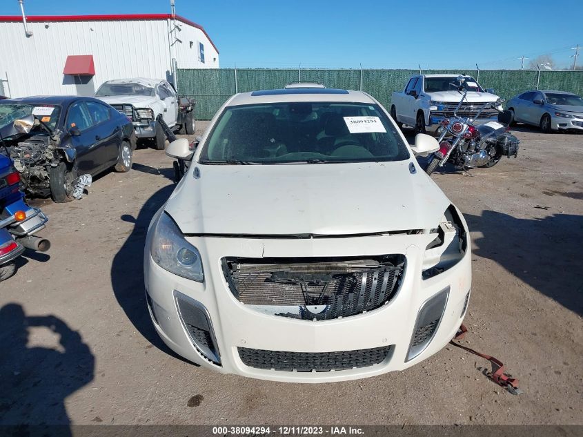 2G4GV5GV5C9146818 2012 Buick Regal Gs