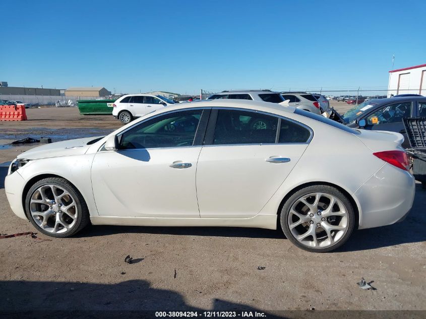 2G4GV5GV5C9146818 2012 Buick Regal Gs