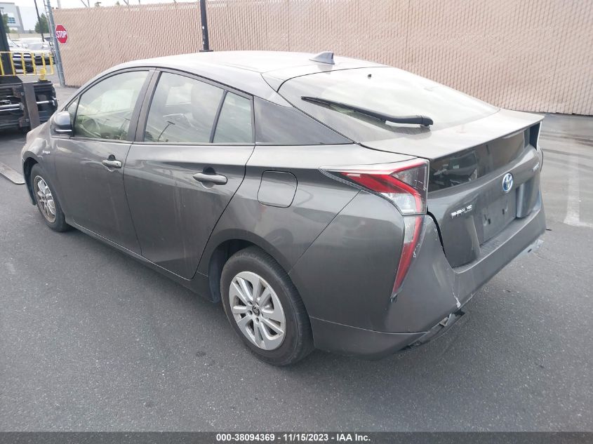 2016 Toyota Prius Two VIN: JTDKBRFU4G3009617 Lot: 38094369