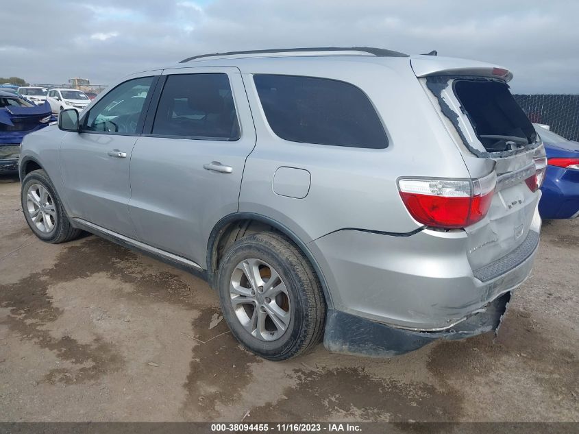 2013 Dodge Durango Sxt VIN: 1C4RDHAG7DC504569 Lot: 38094455