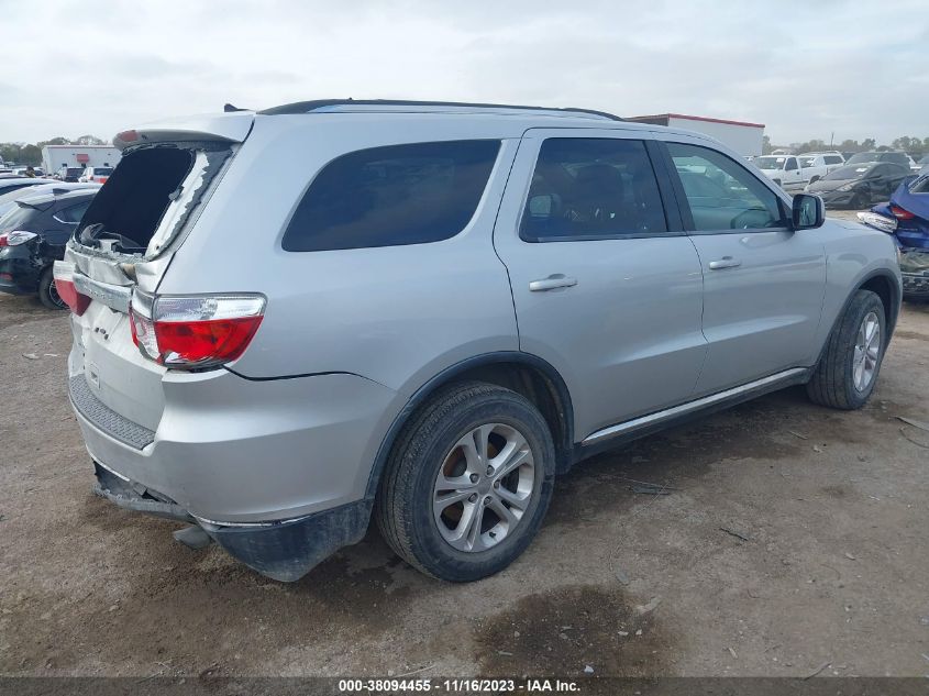 2013 Dodge Durango Sxt VIN: 1C4RDHAG7DC504569 Lot: 38094455