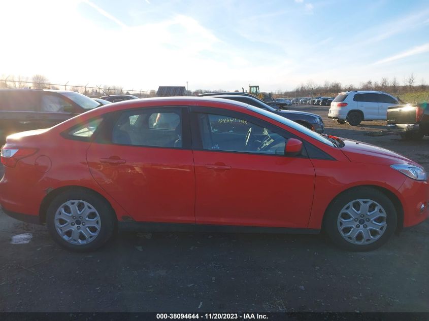 2012 Ford Focus Se VIN: 1FAHP3F28CL460802 Lot: 38094644