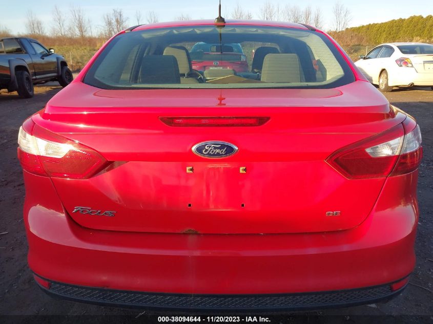2012 Ford Focus Se VIN: 1FAHP3F28CL460802 Lot: 38094644