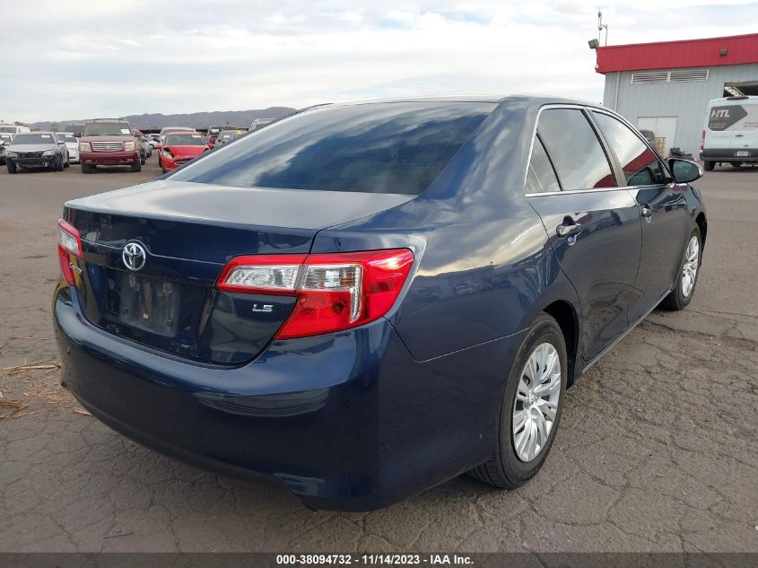 2014 Toyota Camry Le VIN: 4T4BF1FK4ER378748 Lot: 38094732