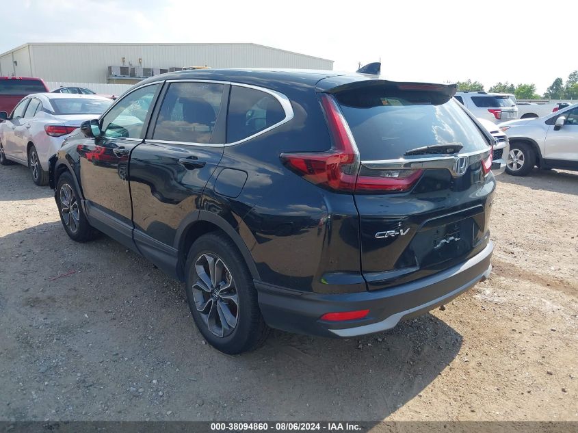 2022 Honda Cr-V Awd Ex VIN: 2HKRW2H52NH637998 Lot: 38094860