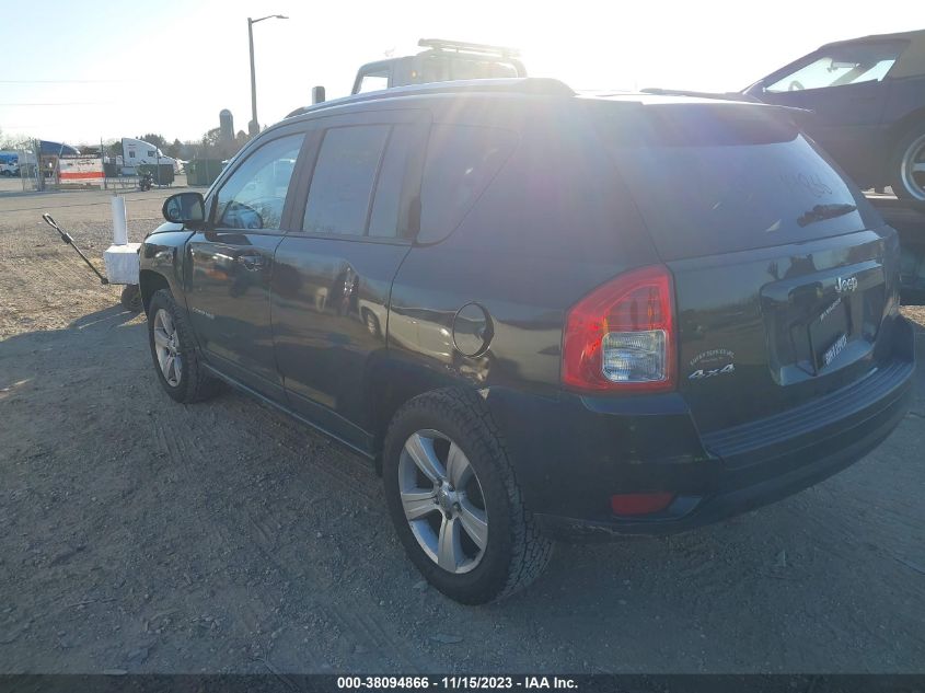 2013 Jeep Compass Latitude VIN: 1C4NJDEB8DD190262 Lot: 38094866