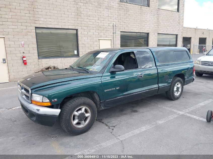 1998 Dodge Dakota Slt/Sport VIN: 1B7GL22X5WS710780 Lot: 38094913