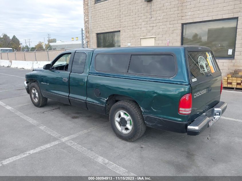 1998 Dodge Dakota Slt/Sport VIN: 1B7GL22X5WS710780 Lot: 38094913