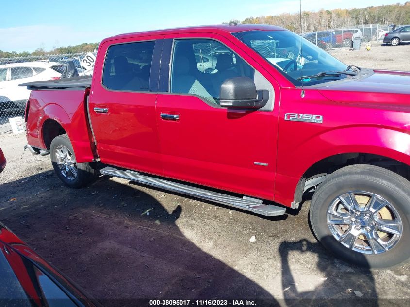 2016 Ford F-150 Xlt VIN: 1FTEW1CP1GFA75557 Lot: 38095017