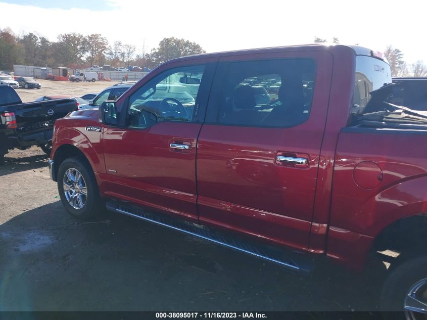 2016 Ford F-150 Xlt VIN: 1FTEW1CP1GFA75557 Lot: 38095017