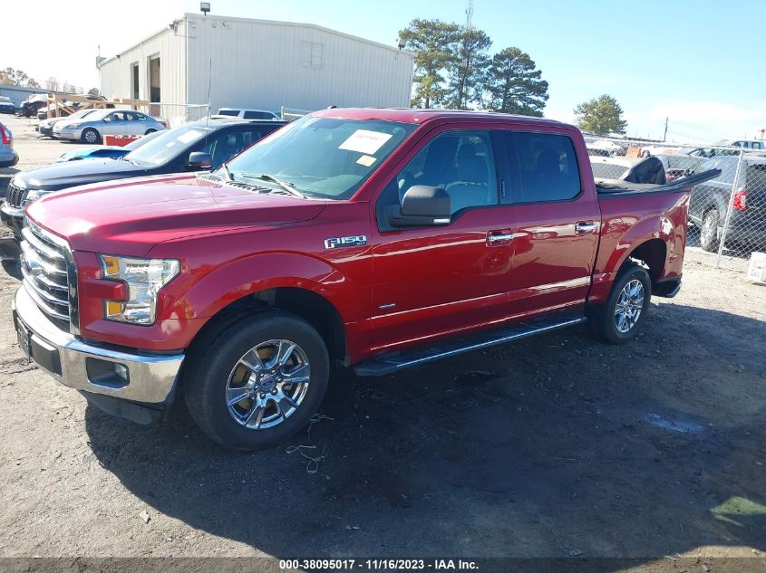 2016 Ford F-150 Xlt VIN: 1FTEW1CP1GFA75557 Lot: 38095017