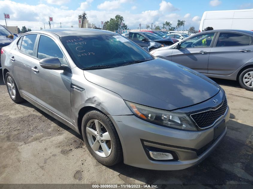 2015 Kia Optima Lx VIN: 5XXGM4A75FG486057 Lot: 38095025