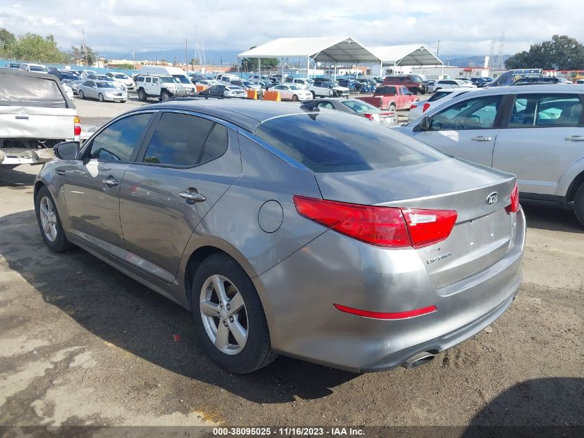 2015 Kia Optima Lx VIN: 5XXGM4A75FG486057 Lot: 38095025