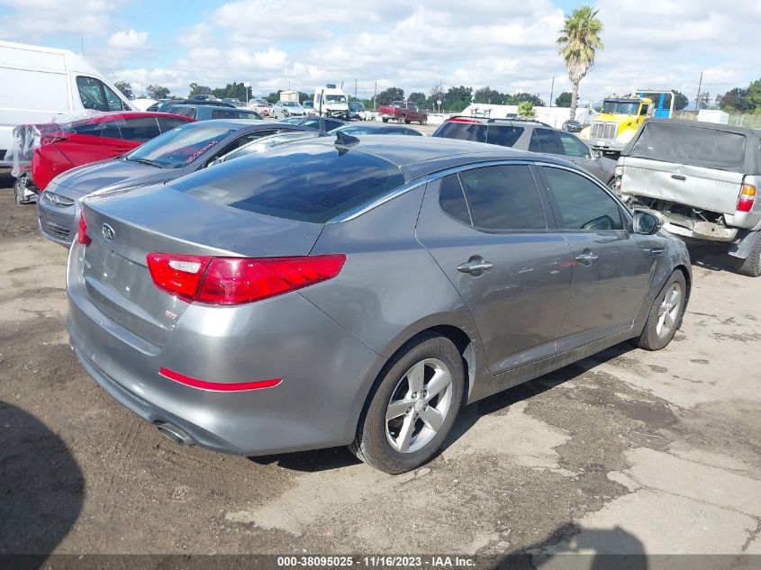 2015 Kia Optima Lx VIN: 5XXGM4A75FG486057 Lot: 38095025