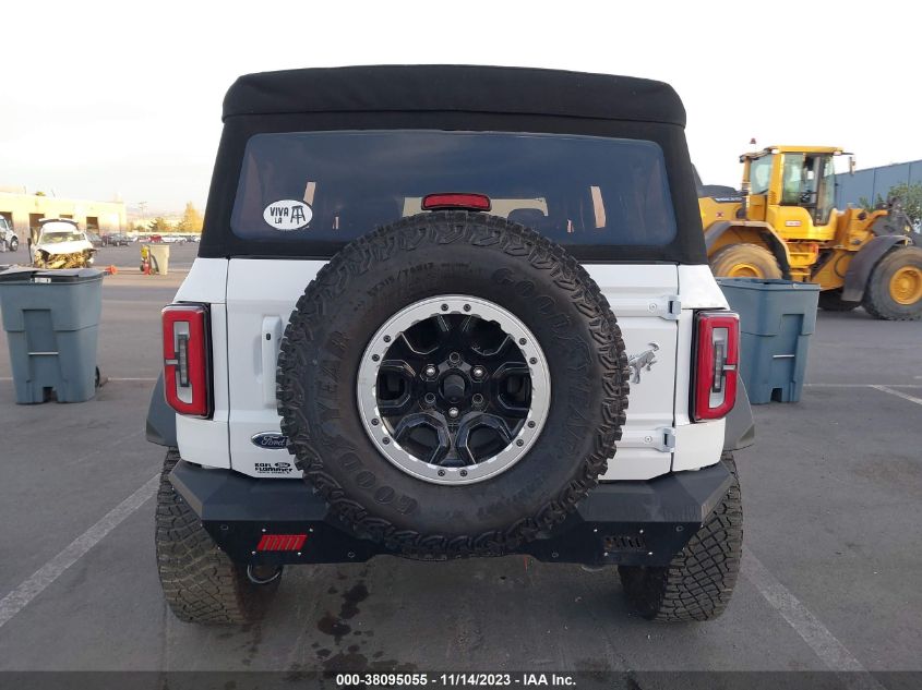 2022 Ford Bronco Outer Banks VIN: 1FMEE5DP4NLB57575 Lot: 38095055