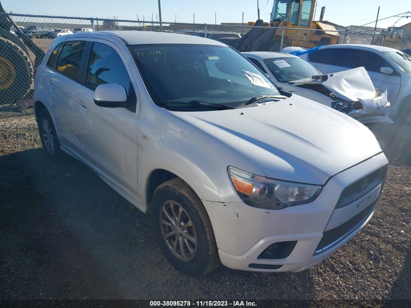 2012 Mitsubishi Outlander Sport Es VIN: JA4AP3AU5CZ006096 Lot: 38095278