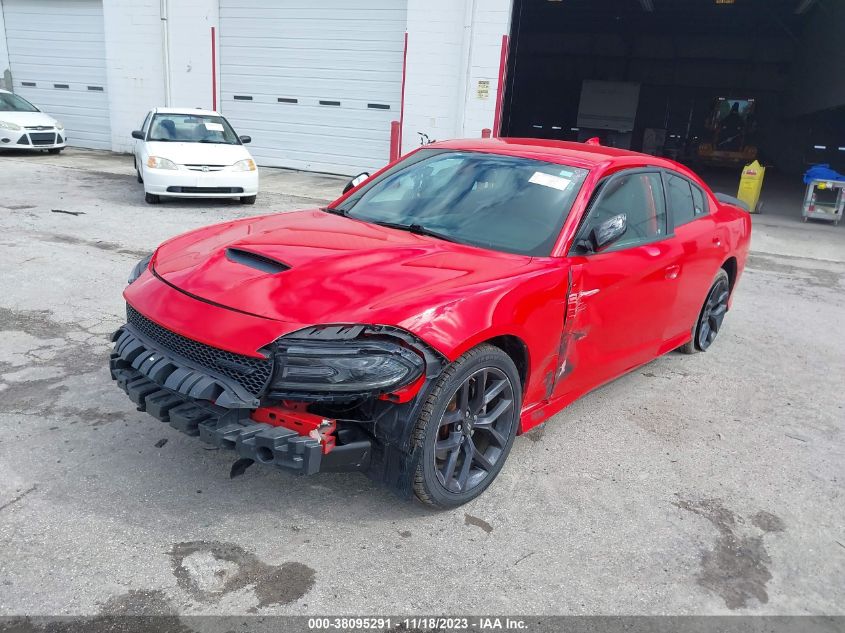 2020 Dodge Charger Gt Rwd VIN: 2C3CDXHG5LH102412 Lot: 38095291