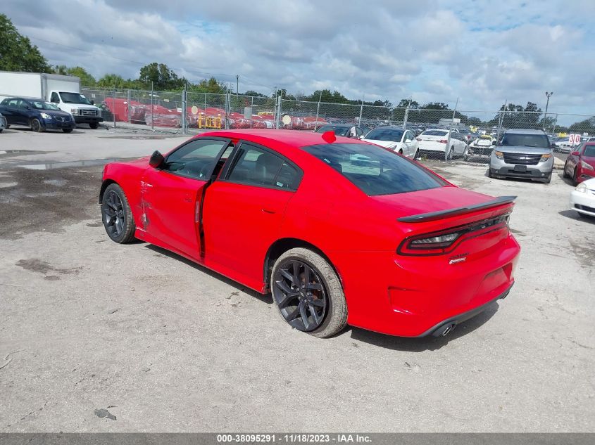 2020 Dodge Charger Gt Rwd VIN: 2C3CDXHG5LH102412 Lot: 38095291