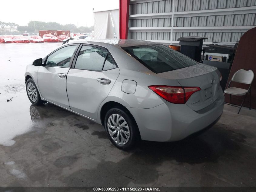 2017 Toyota Corolla Le VIN: 5YFBURHE0HP625744 Lot: 38095293