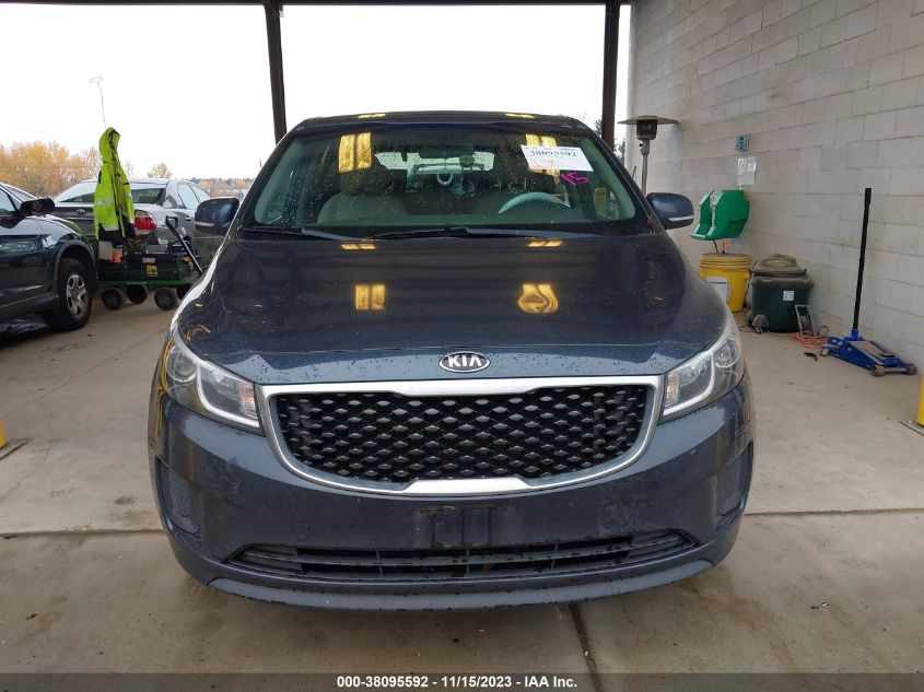 2017 Kia Sedona Lx VIN: KNDMB5C13H6219816 Lot: 38095592