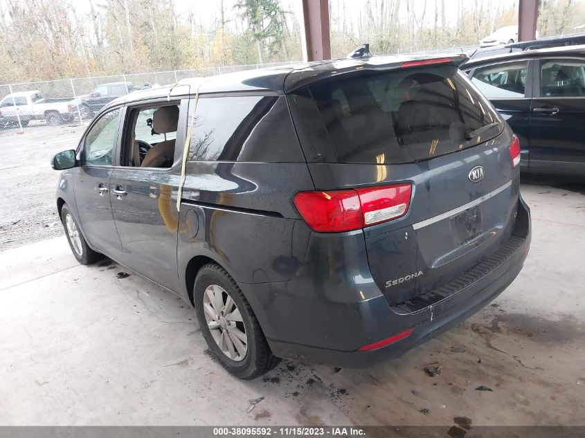 2017 Kia Sedona Lx VIN: KNDMB5C13H6219816 Lot: 38095592