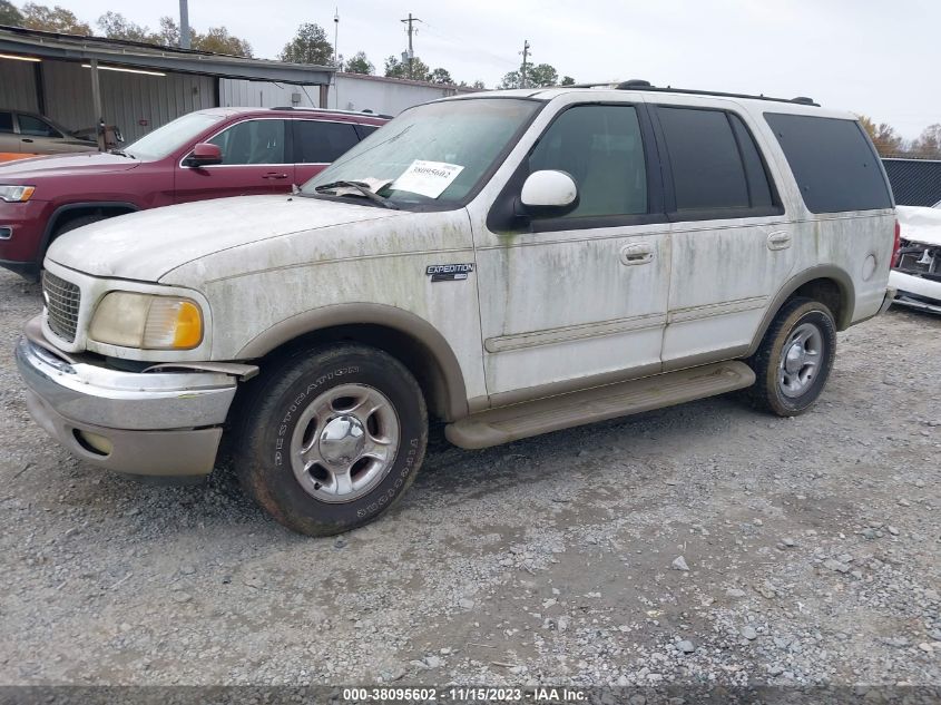 2001 Ford Expedition Eddie Bauer VIN: 1FMRU17L01LA74192 Lot: 38095602