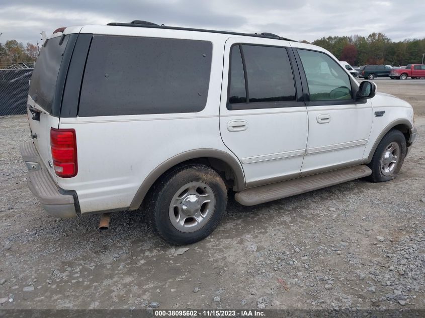 2001 Ford Expedition Eddie Bauer VIN: 1FMRU17L01LA74192 Lot: 38095602