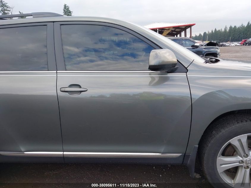 2012 Toyota Highlander Se V6 VIN: 5TDBK3EH0CS121082 Lot: 38095611