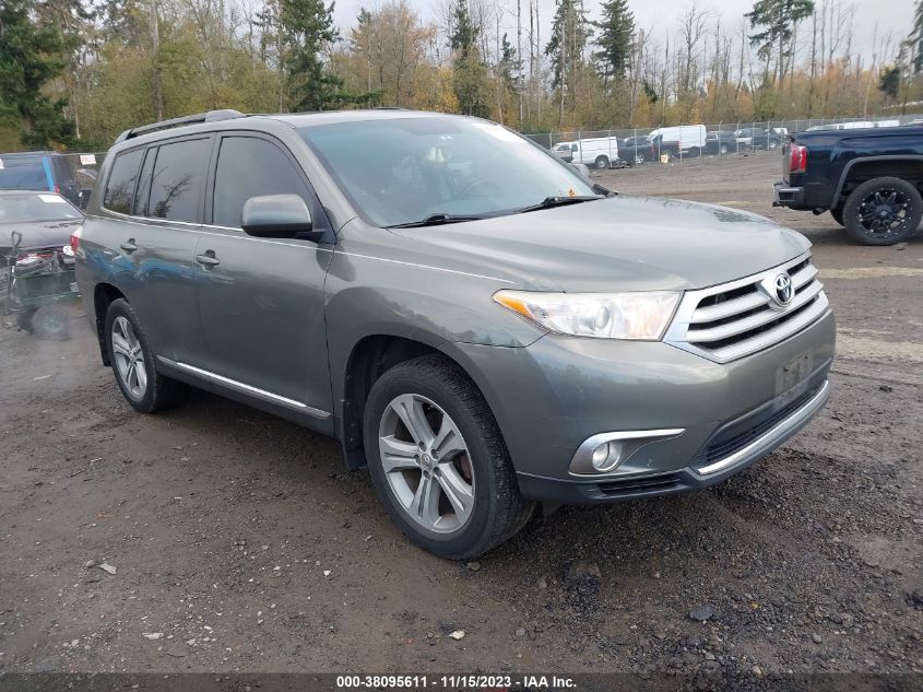 2012 Toyota Highlander Se V6 VIN: 5TDBK3EH0CS121082 Lot: 38095611