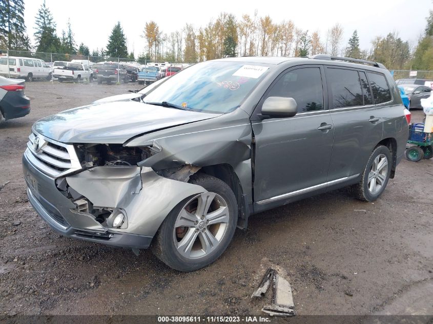 2012 Toyota Highlander Se V6 VIN: 5TDBK3EH0CS121082 Lot: 38095611