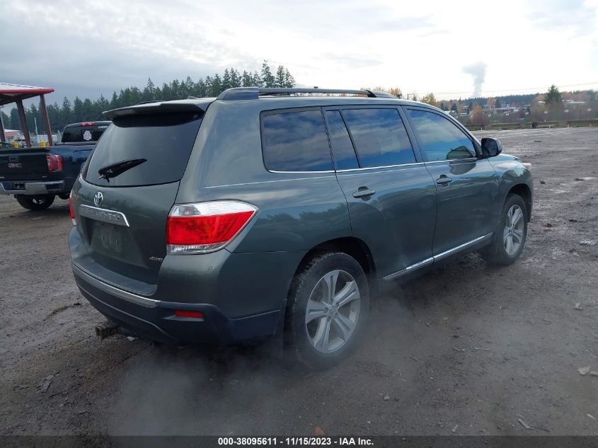 2012 Toyota Highlander Se V6 VIN: 5TDBK3EH0CS121082 Lot: 38095611