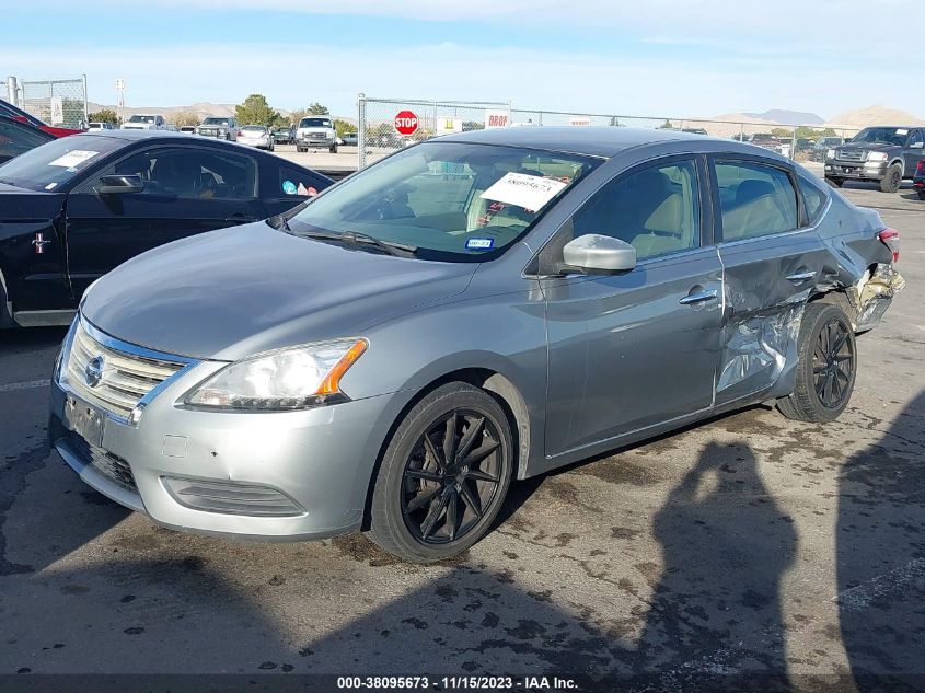 2013 Nissan Sentra S VIN: 3N1AB7AP8DL612784 Lot: 38095673