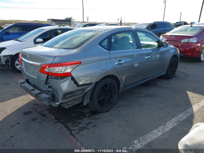 2013 Nissan Sentra S VIN: 3N1AB7AP8DL612784 Lot: 38095673